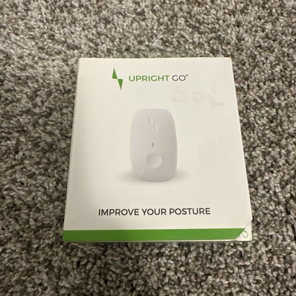Genuine Upright GO  Back Posture Trainer and Corrector Device Brand New Sealed